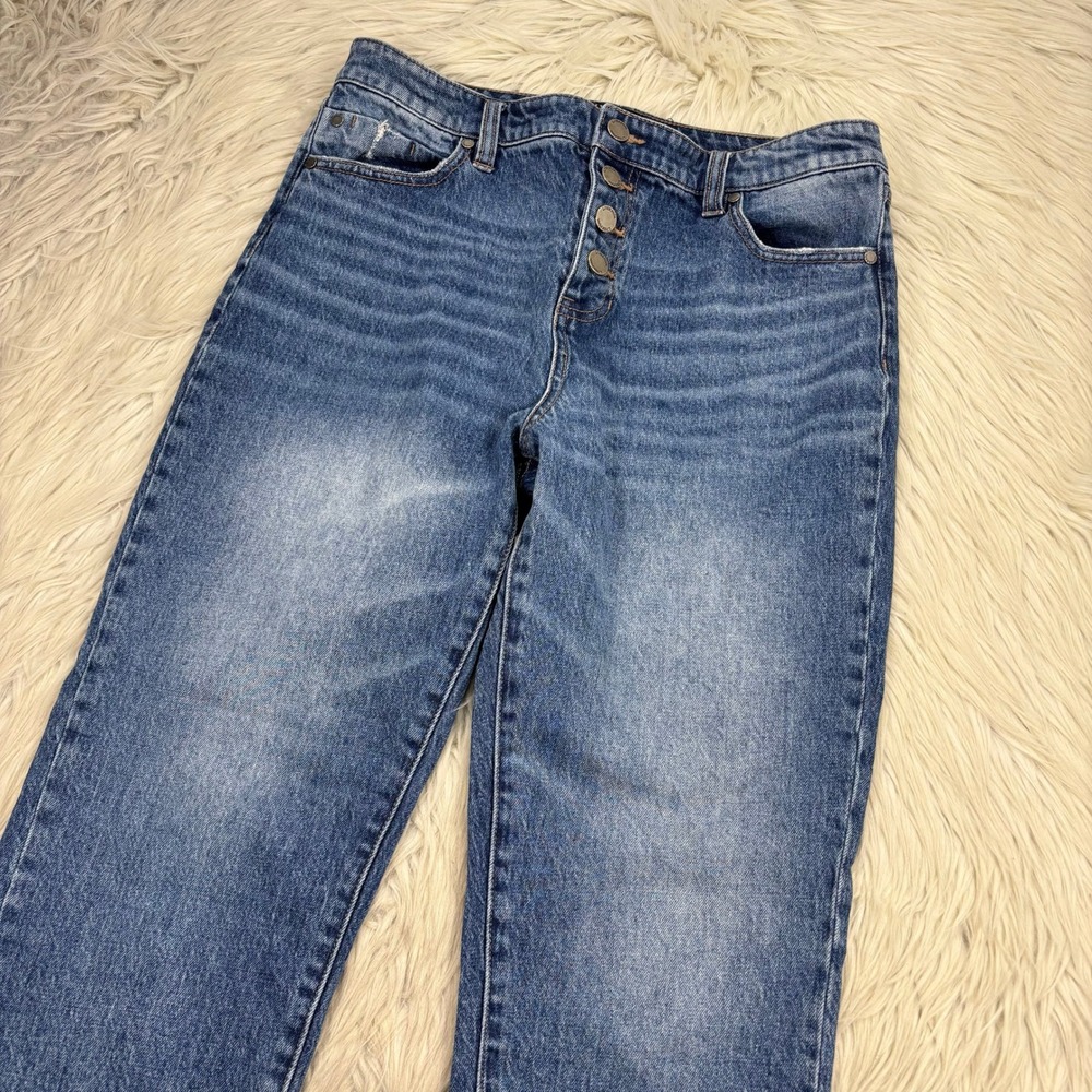 Liverpool Women's 6 High-Rise Non-Skinny Skinny Button Fly Highland Drive - Picture 2 of 9
